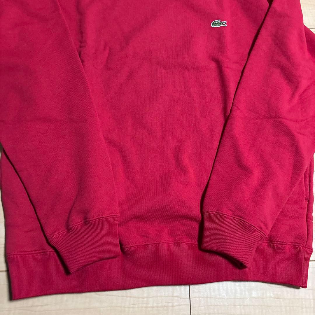 LACOSTE × BEAMS 別注 モックネックスウェット 日本製 ラコステ