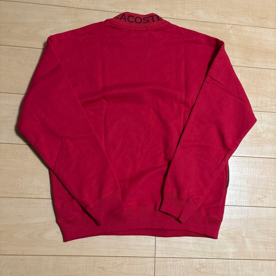 LACOSTE × BEAMS 別注 モックネックスウェット 日本製 ラコステ