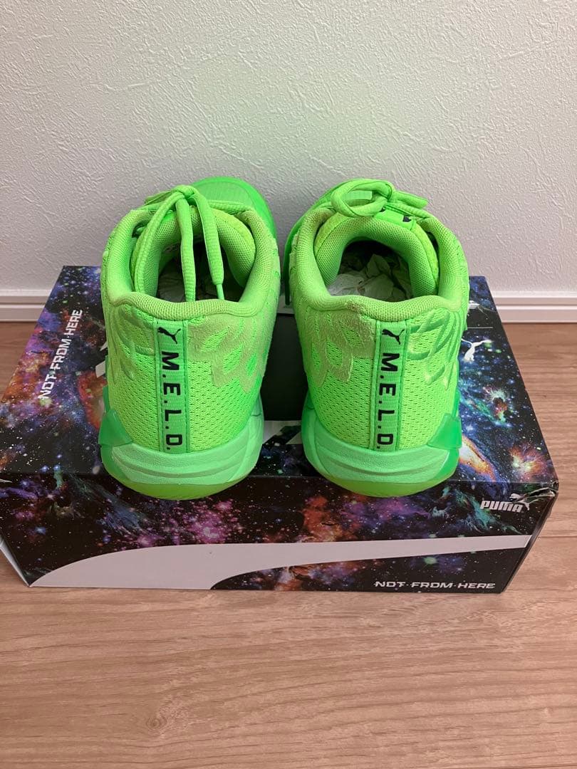 シューズ(男性用) PUMA MB.01 LO Green Gecko 27cm