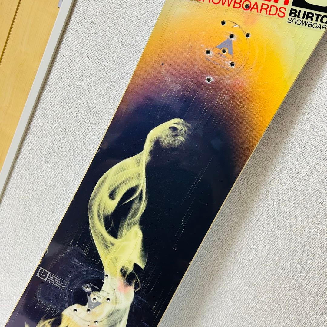 【送料無料】BURTON TROOP スノーボード 147cm ステッカー多数