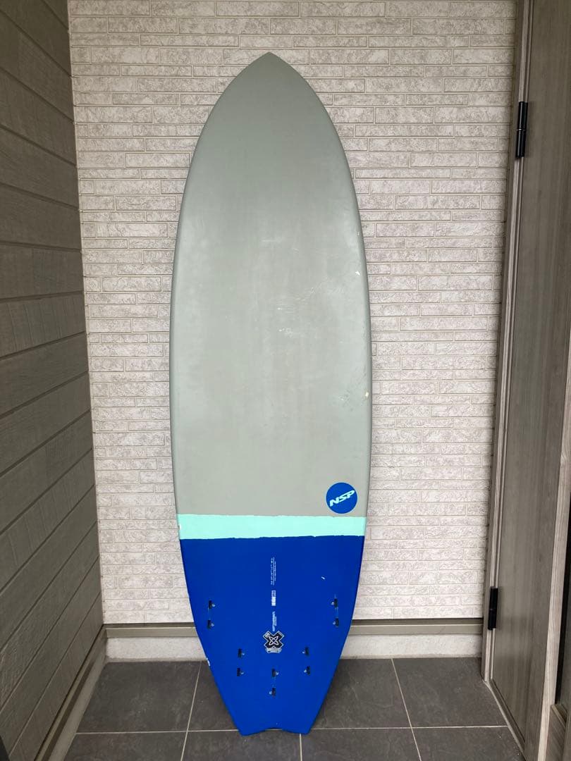 NSP サーフボード ショートボード　6フィート 35.1L 湘南手渡　希望