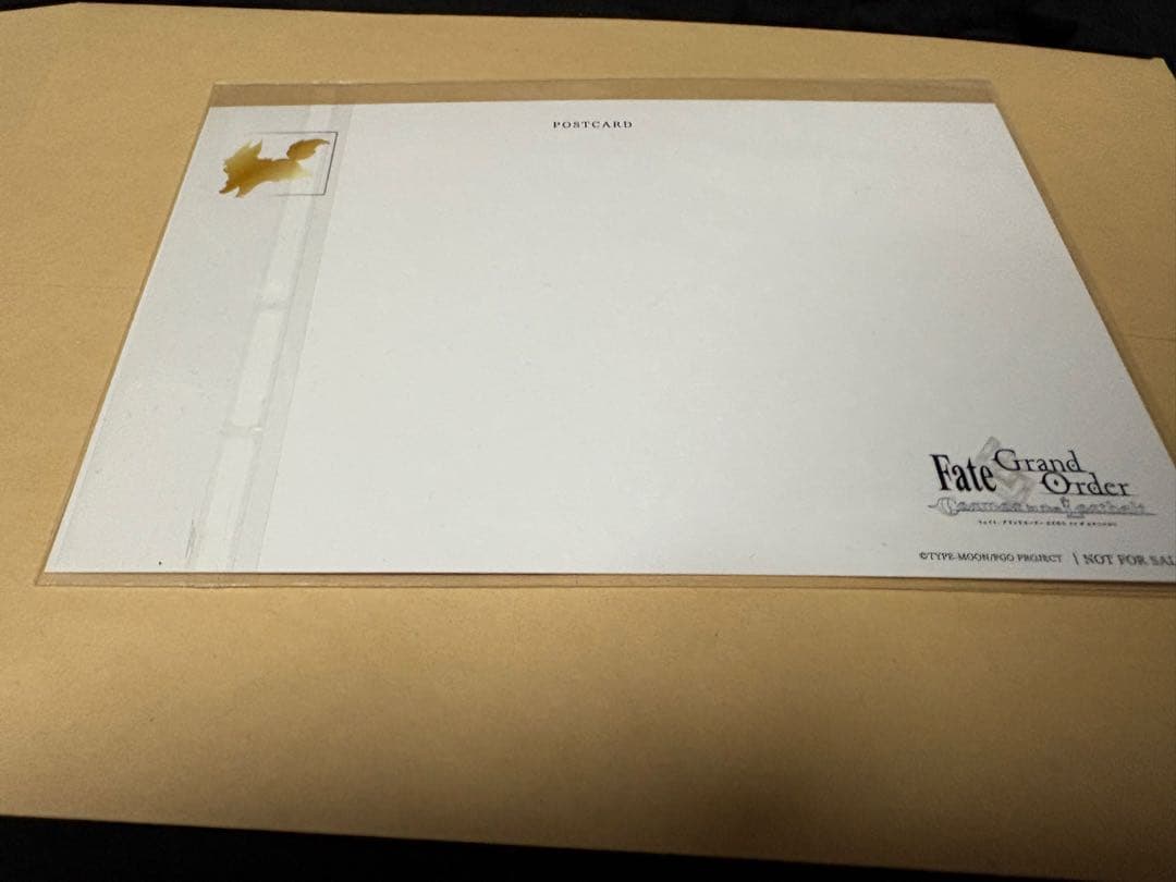 FGO Road to 7 当選品 モルガン＆パーヴァンシー ポストカード