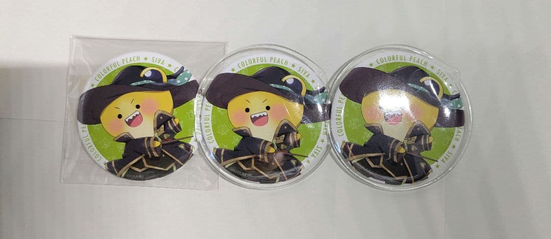 カラフルピーチ　魔法学園　ぷぴぱ　ファミマ　缶バッジ　まとめ売り　シヴァ