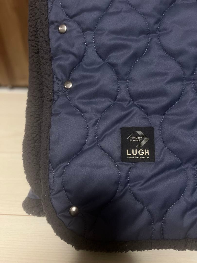 LUGH 魔法瓶ブランケットclassic Ｌサイズ　インディゴ