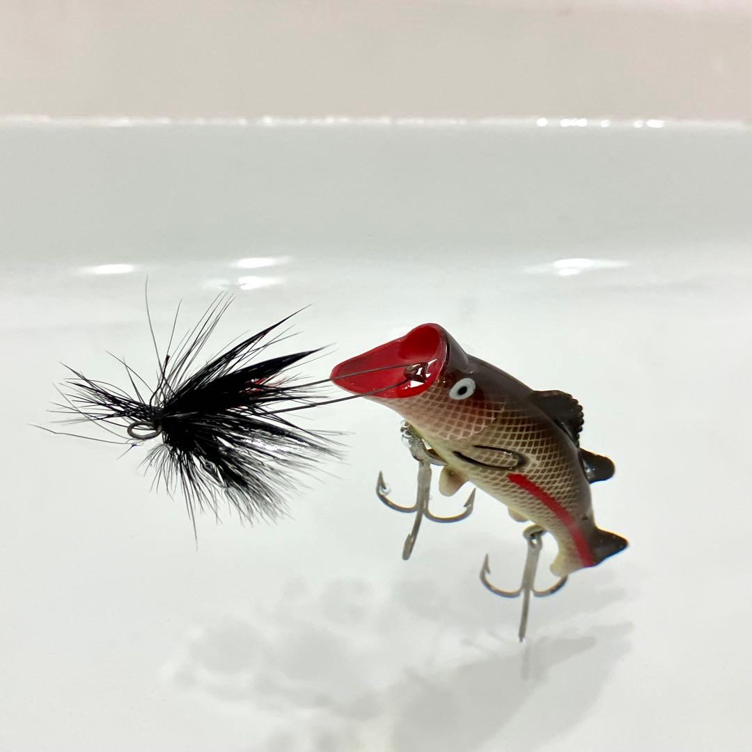 奇才的発想TOP遊び　バックアイベイト バグンバス 色番9　BUG-N-BASS
