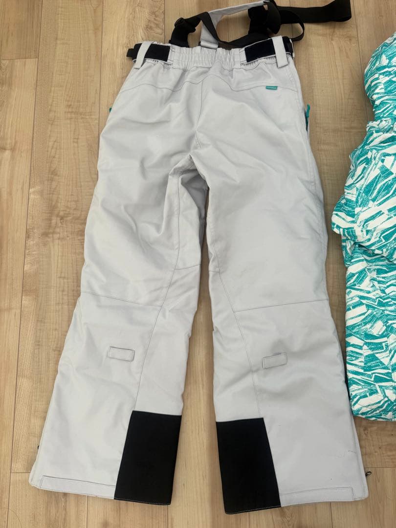 Lサイズ　スキーウェア 水色と白のパターン　Columbia コロンビア