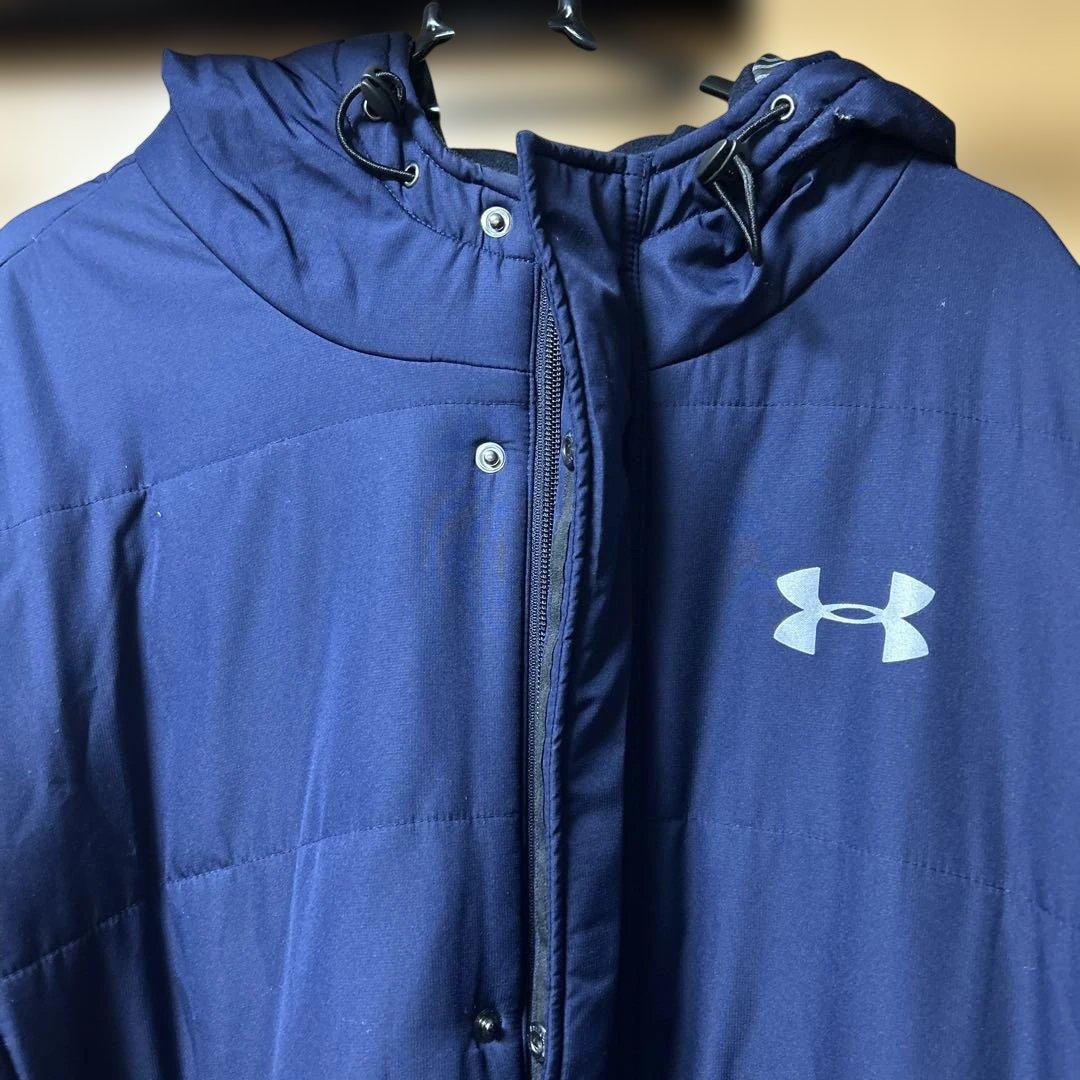 Under Armour ネイビー ベンチコート XXL
