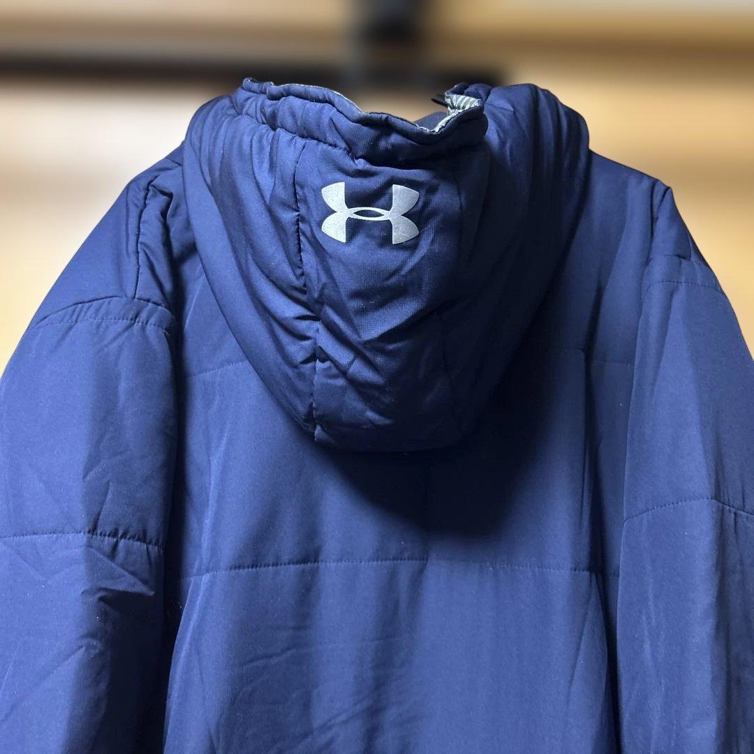 Under Armour ネイビー ベンチコート XXL