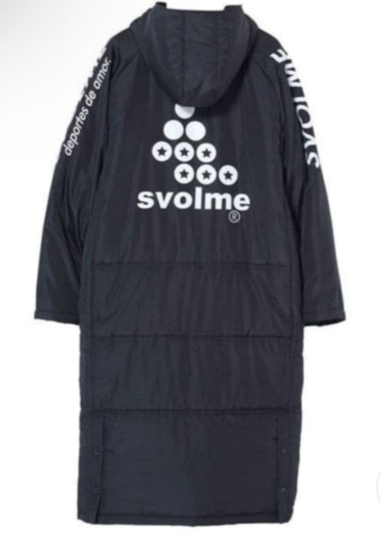 svolme ベンチコート ブラック 150-160