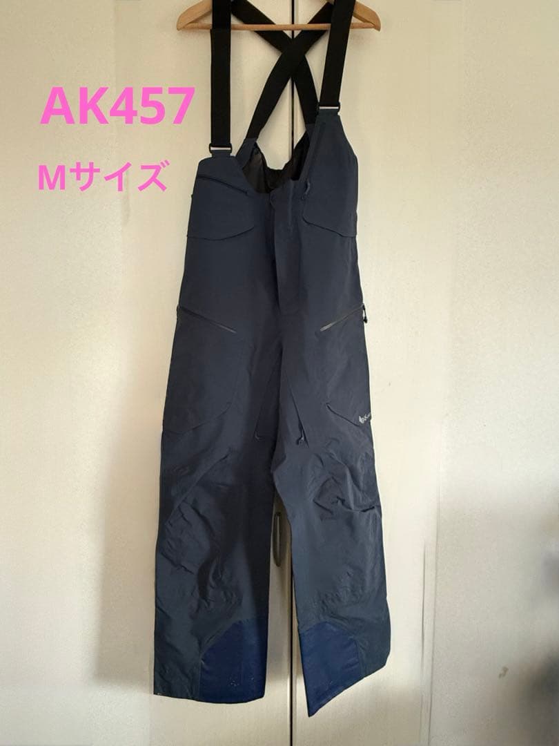 Burton AK457 ハイトップパンツ　中古　ネイビー　Mサイズ