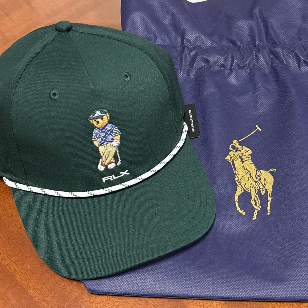 ラルフローレンRalph Lauren golf ゴルフ帽子　キャップポロベア