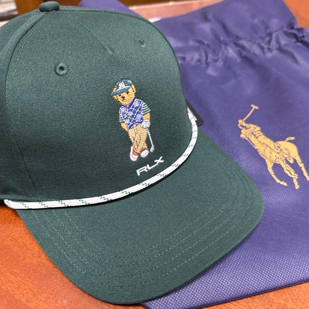 ラルフローレンRalph Lauren golf ゴルフ帽子　キャップポロベア