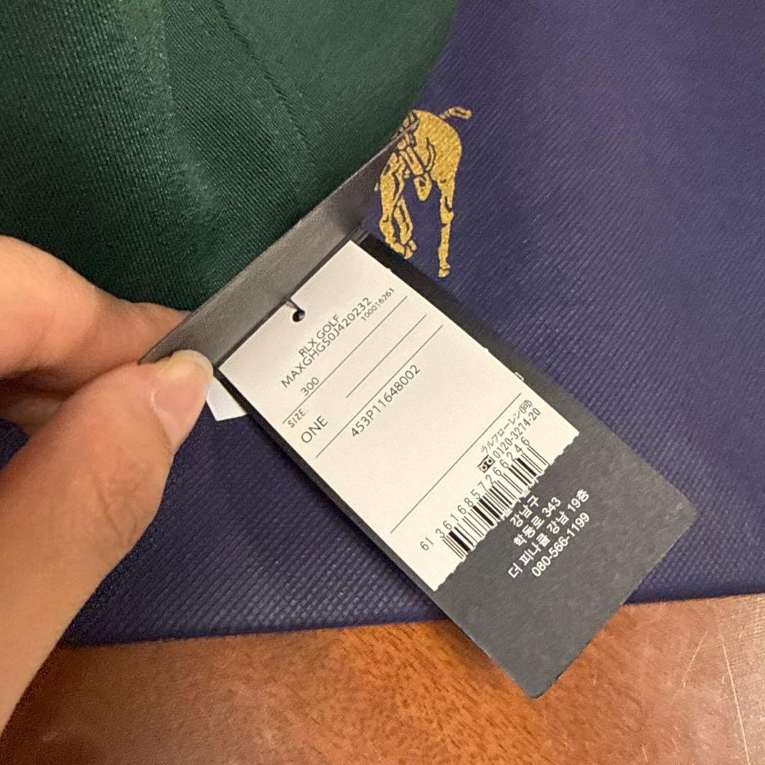 ラルフローレンRalph Lauren golf ゴルフ帽子　キャップポロベア