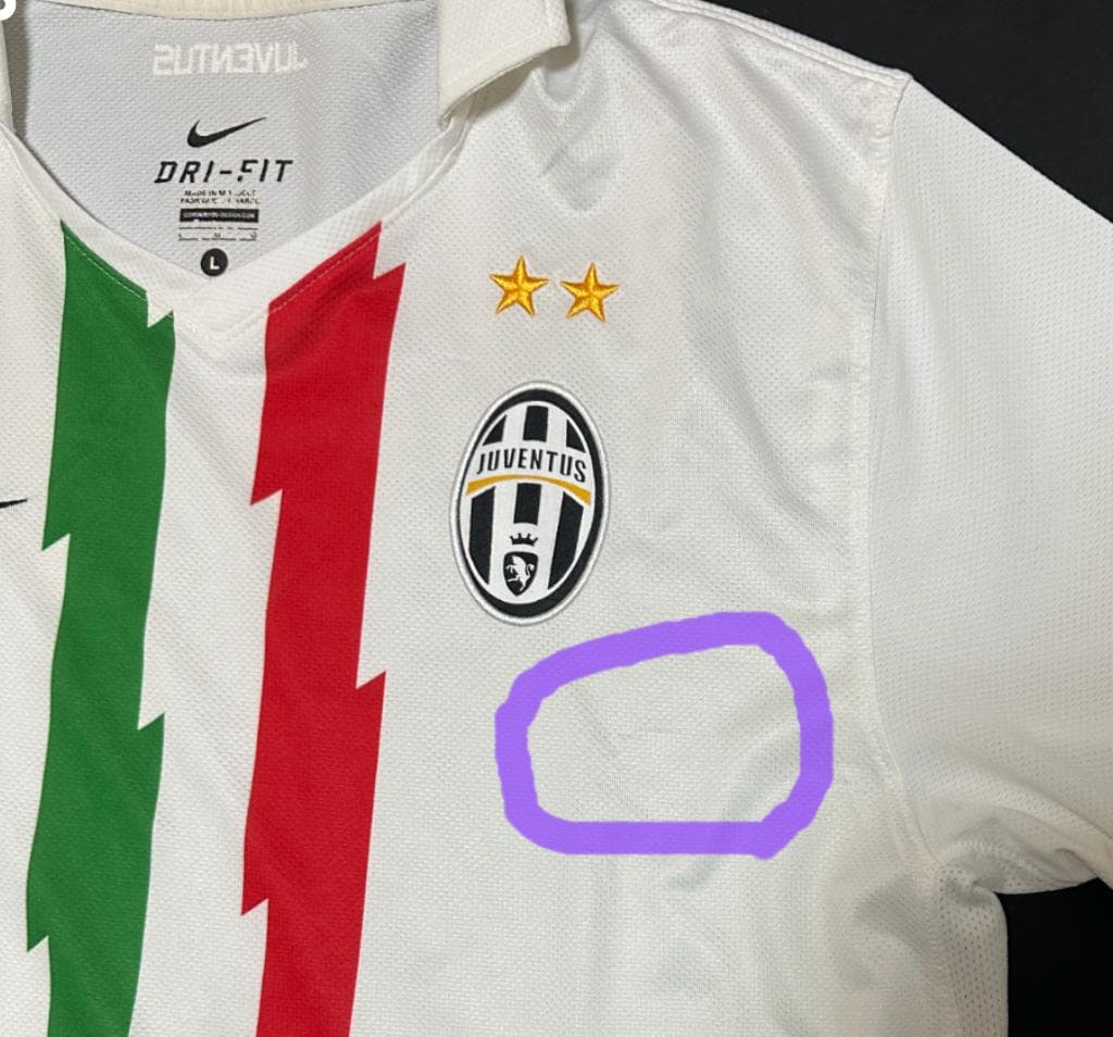 【激レア】ユベントス（JUVENTUS FC）2010-11アウェイ海外L＝XL