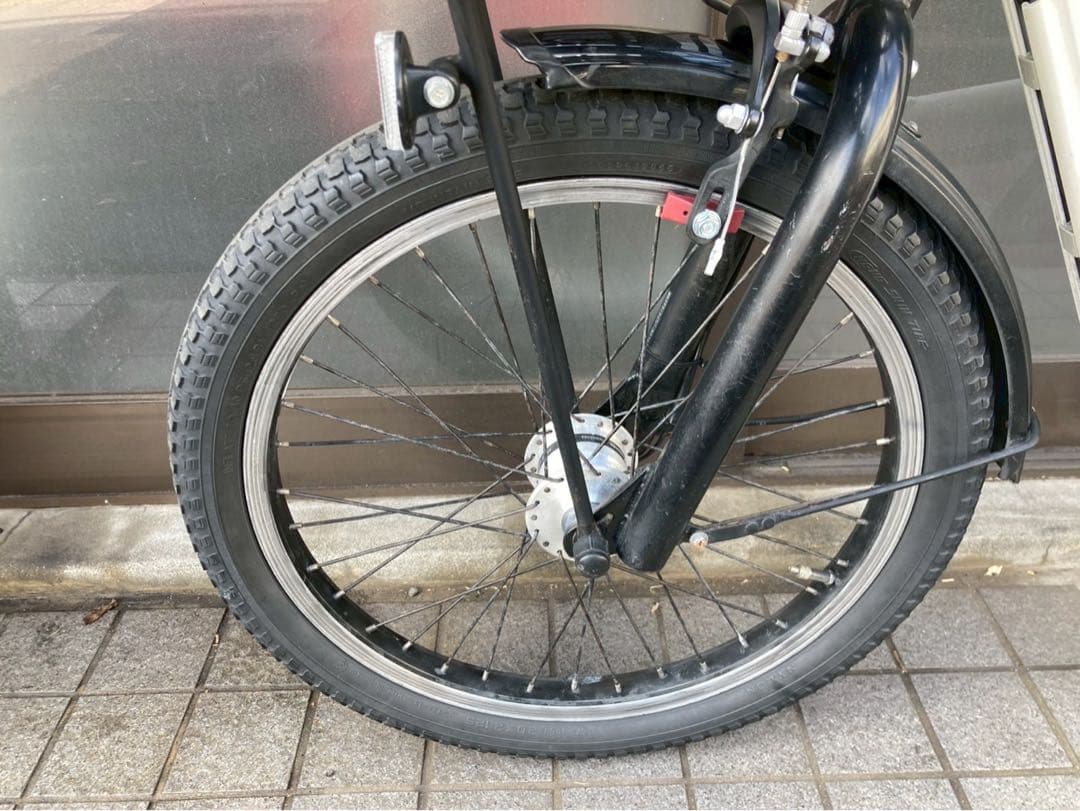 中古電動自転車 パナソニック ギュットアニーズ20インチ 横浜 №8100