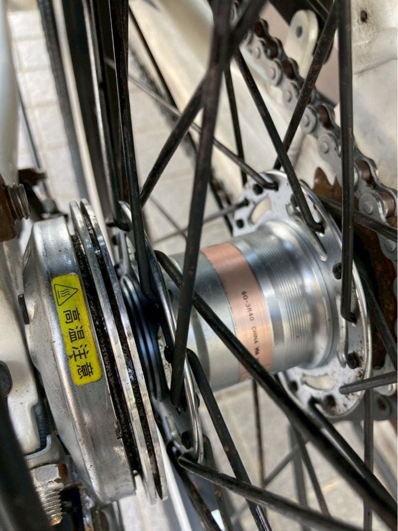 中古電動自転車 パナソニック ギュットアニーズ20インチ 横浜 №8100