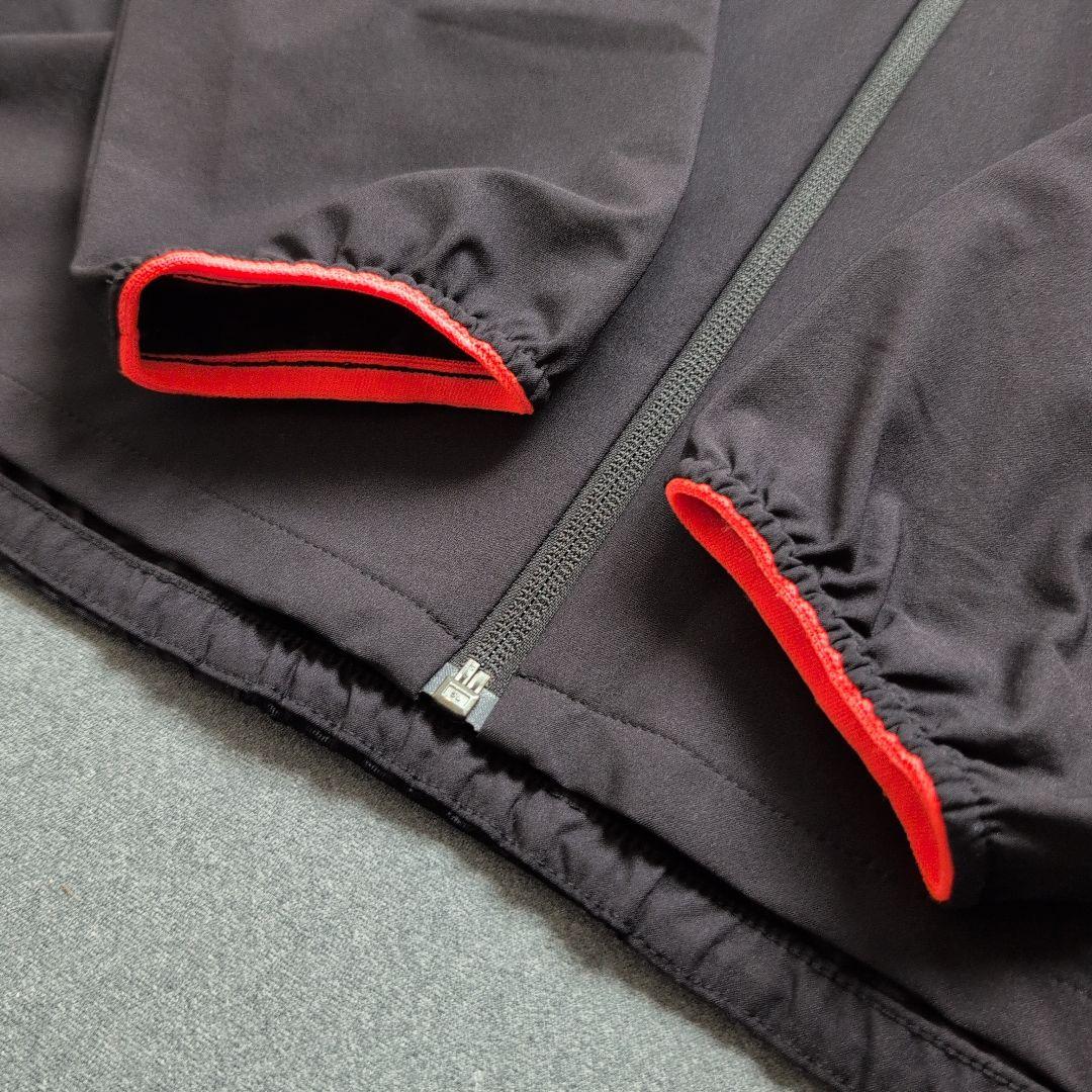 【極美品】アシックス　ストレッチクロスジャケットパンツ　トレーニング上下　L 黒