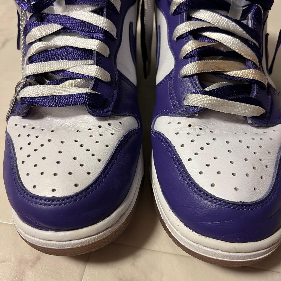 Nike Dunk High 紫/白