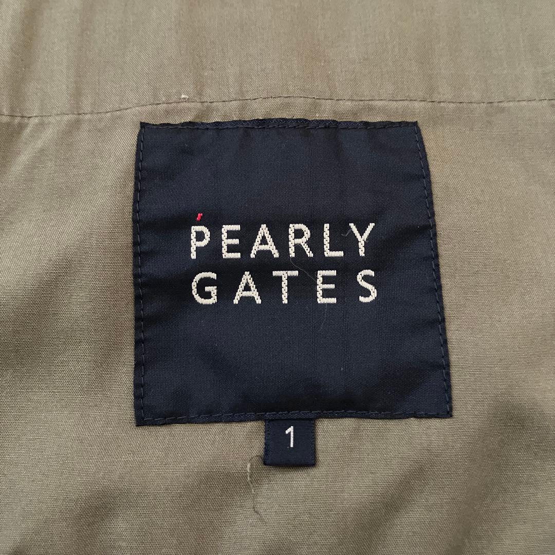 【PEARLY GATES 】ドット柄パーカー収納ジャケット