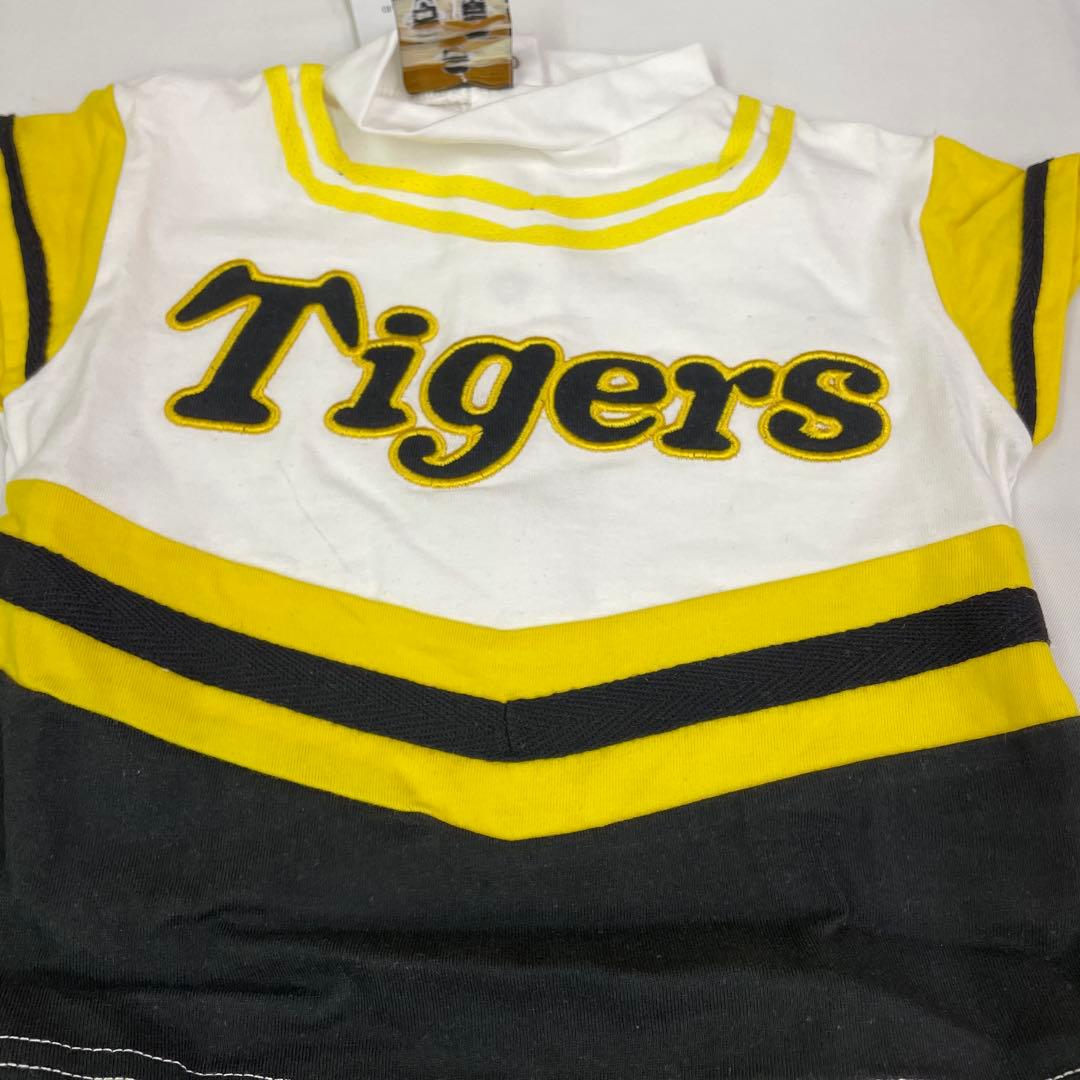 #Tigers 110cm⭕️チアリーディングウェアセットホワイト、ブラック