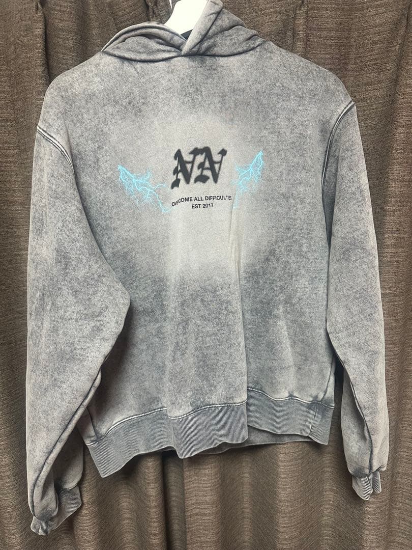 ミュージシャン NIL DUE/NIL UN TOKYO Faded Bleach Hoodie