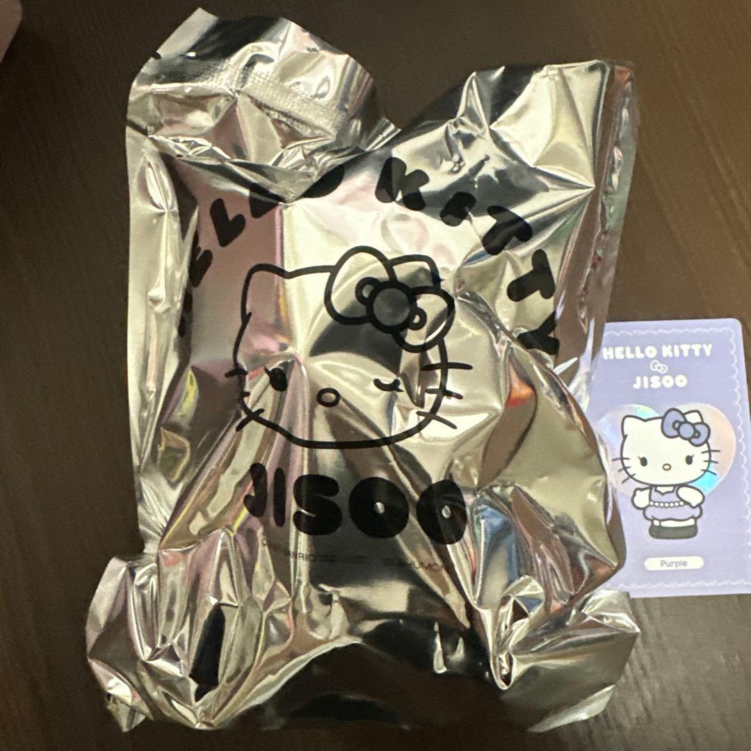 BLACKPINK ジス ハローキティぬいぐるみ キーホルダー パープル