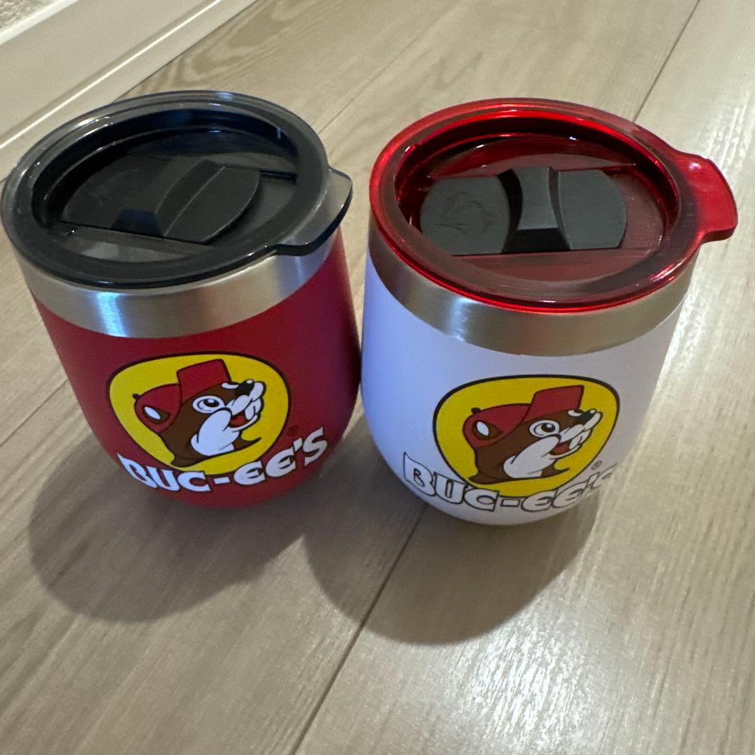 Buc-ee's ステンレスマグカップ ペアセット