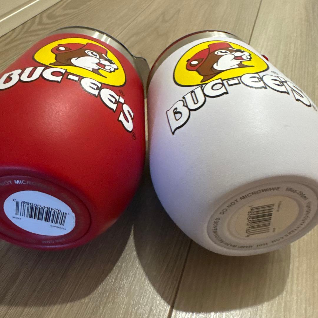 Buc-ee's ステンレスマグカップ ペアセット