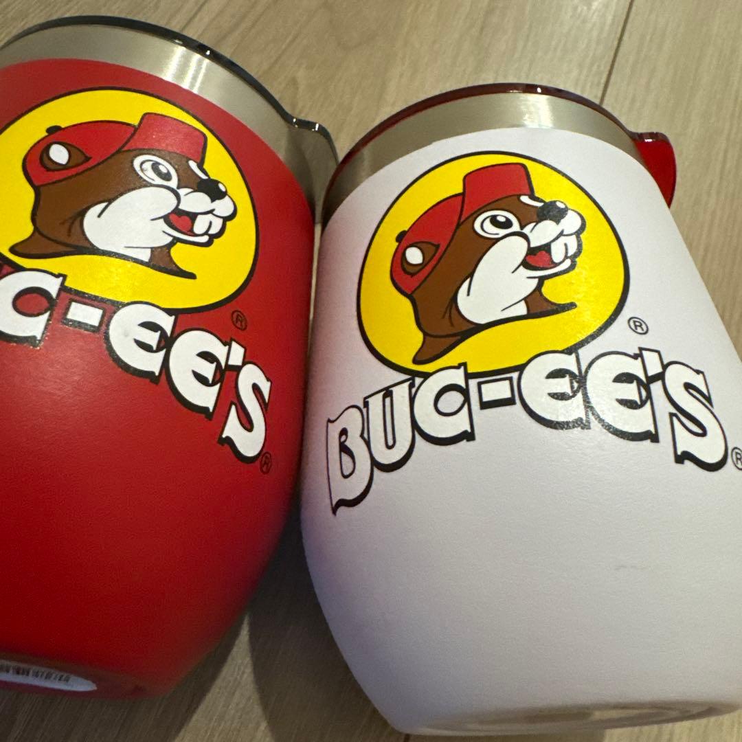 Buc-ee's ステンレスマグカップ ペアセット