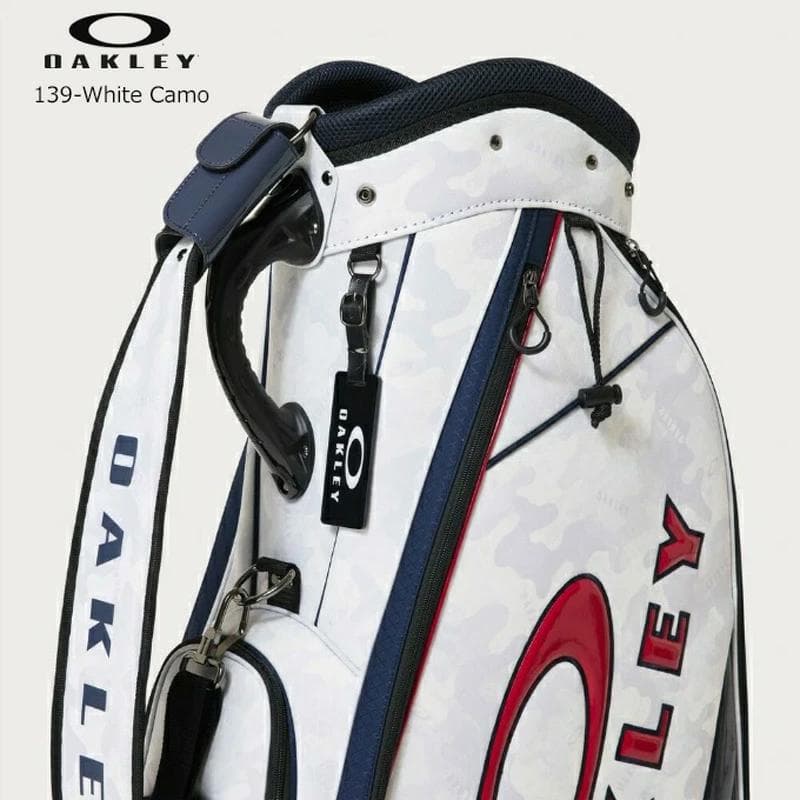 新品 オークリー OAKLEY ゴルフ キャディバッグ ホワイトカモ