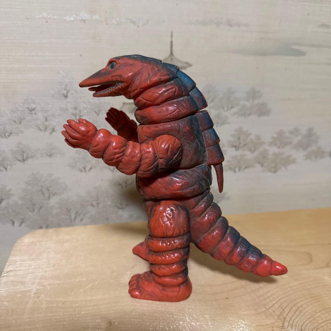 【ブルマァク】完品　テレスドン フィギュア ソフビ ウルトラマン怪獣 当時もの