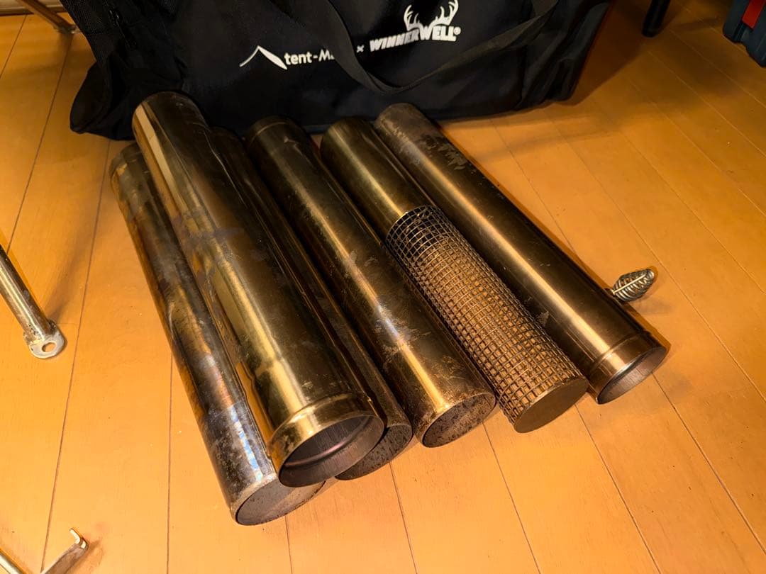 tent-mark DESIGN ウッドストーブサイドヴュ【M】ケース付き