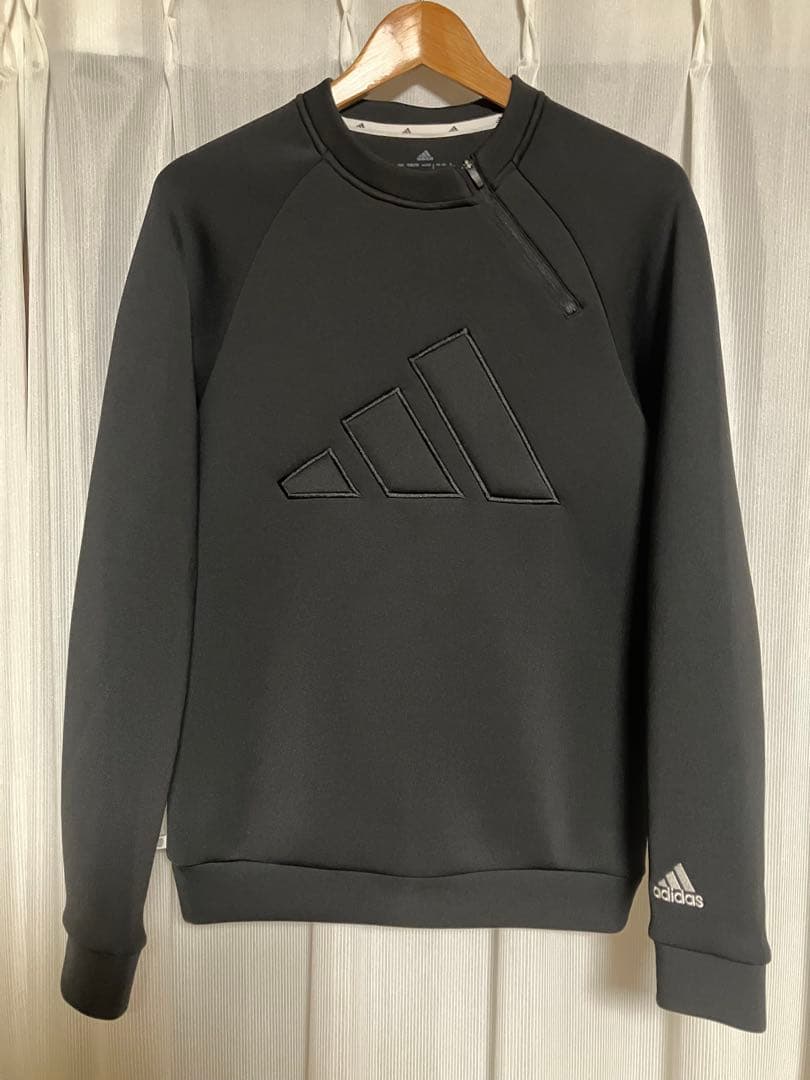 ヤ*マ様 ADIDAS GOLF ダンボールニット スウェット S ブラック