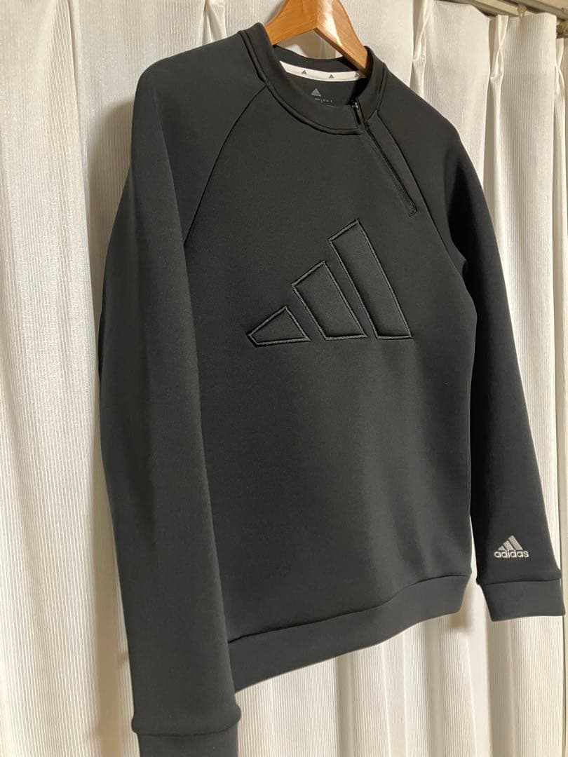 ヤ*マ様 ADIDAS GOLF ダンボールニット スウェット S ブラック