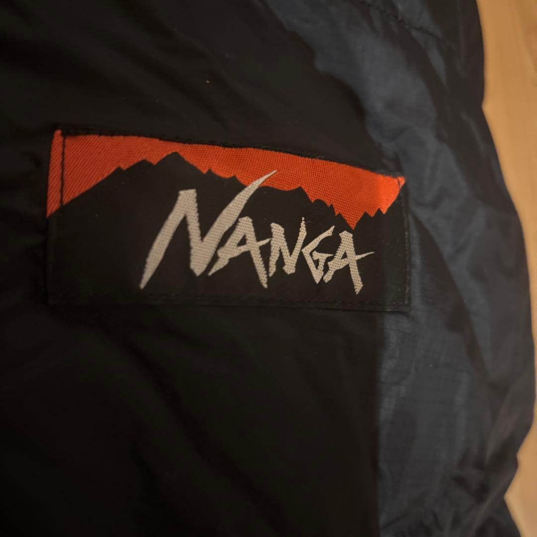 ナンガ　750DX日本製 黒 寝袋 収納袋付きNANGA