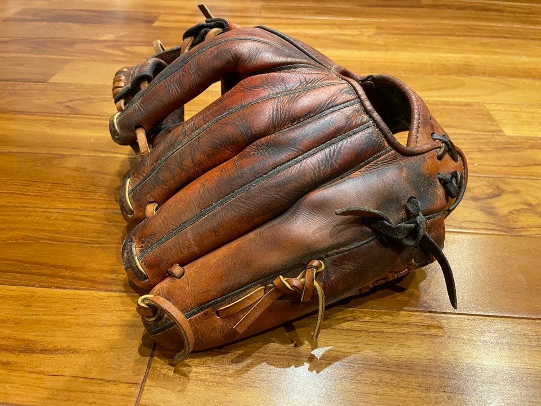レザー製 硬式野球グローブ ブラウン