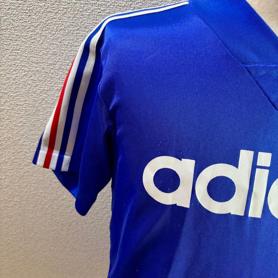 希少 デサント製 80s 90s old adidas アディダス ゲームシャツ