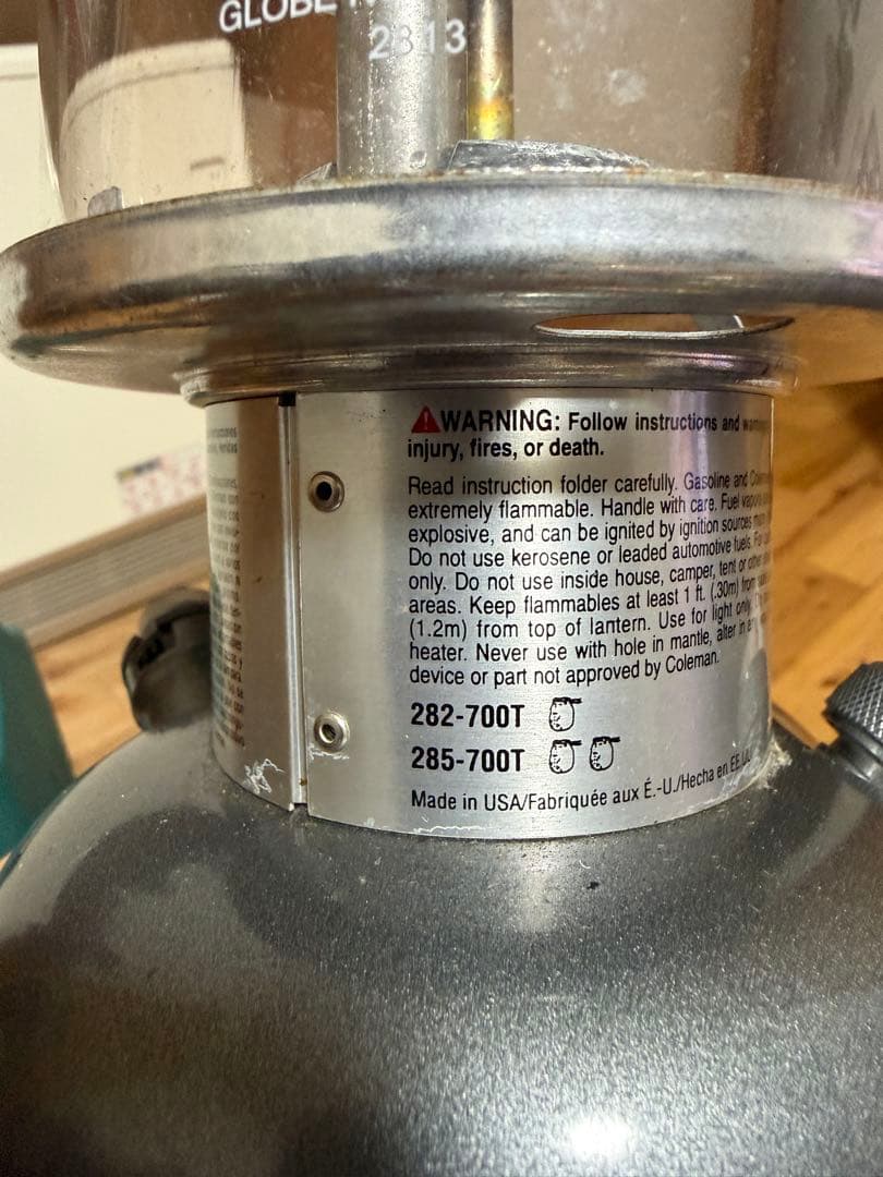 Coleman Dual Fuel ランタン