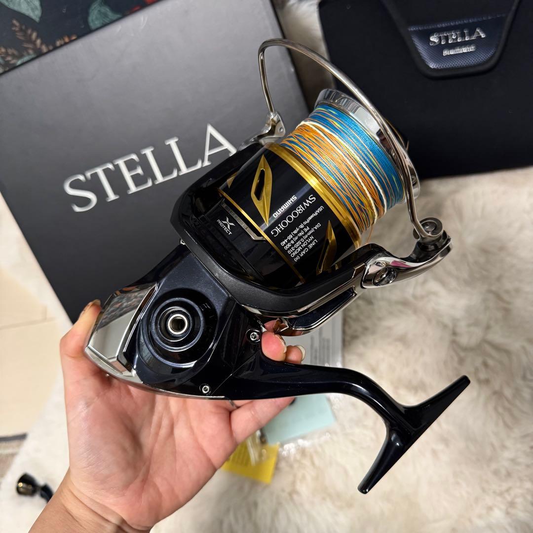 【美品】シマノ 20 ステラSW18000HG リール STELLA 18000