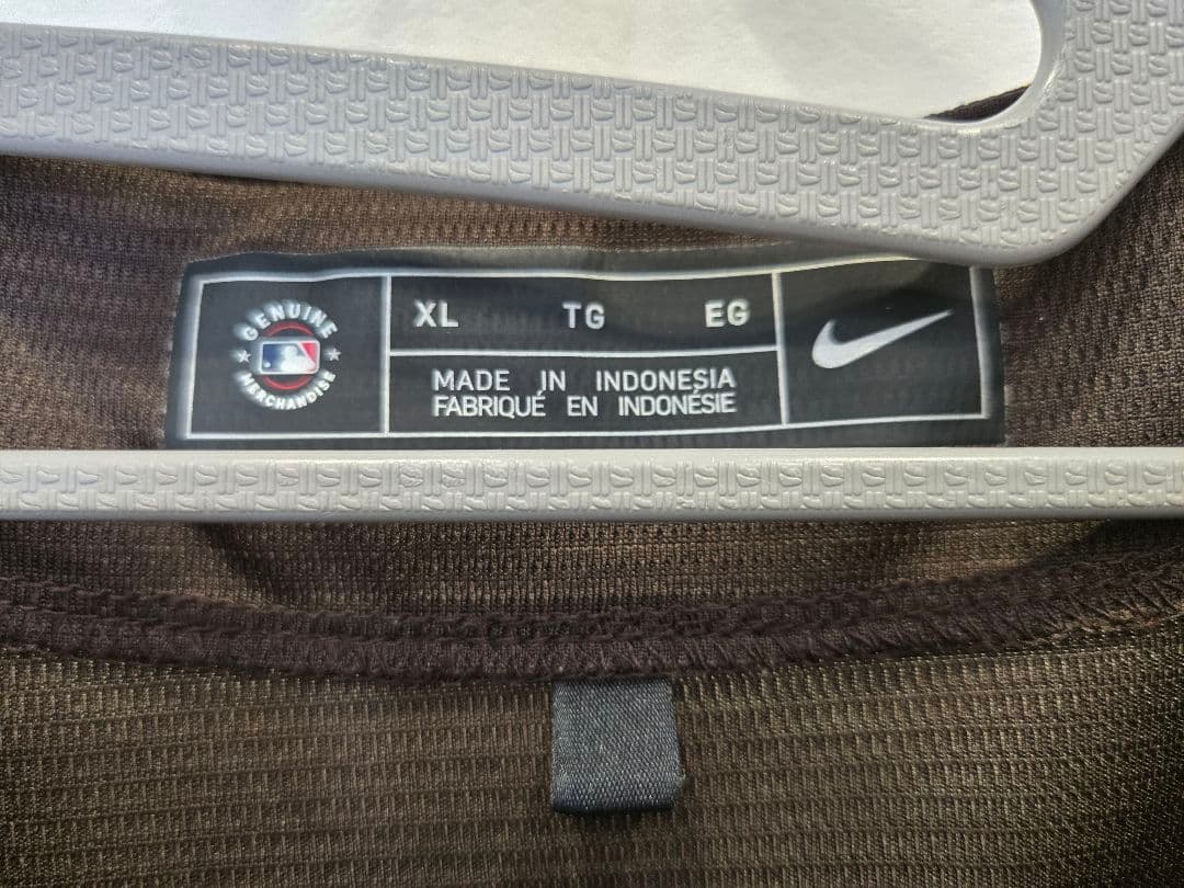 【NIKE】サンディエゴパドレス タティスJr. 公式レプリカユニフォーム XL