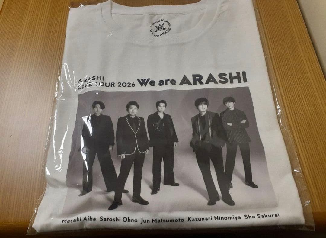 ARASHI 2026 TOUR We are ARASHI Tシャツ