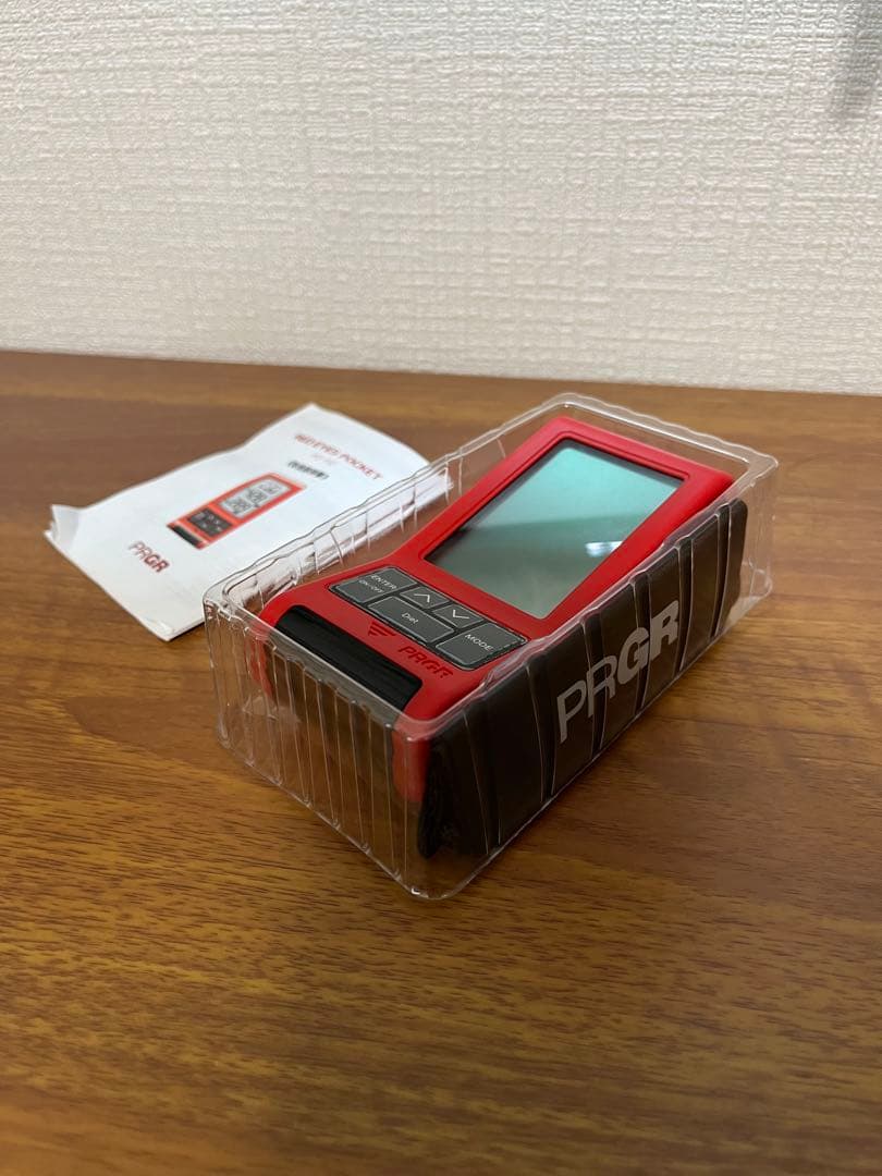 マルチスピードテスター　PRGR RED EYES POCKET 距離測定器