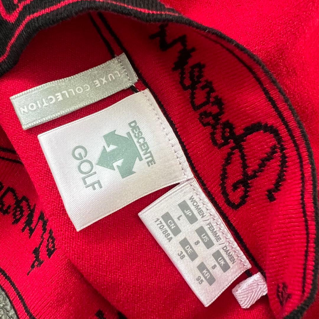 LUXE モックネックセーター　デサントゴルフ　DESCENTEGOLF ニット
