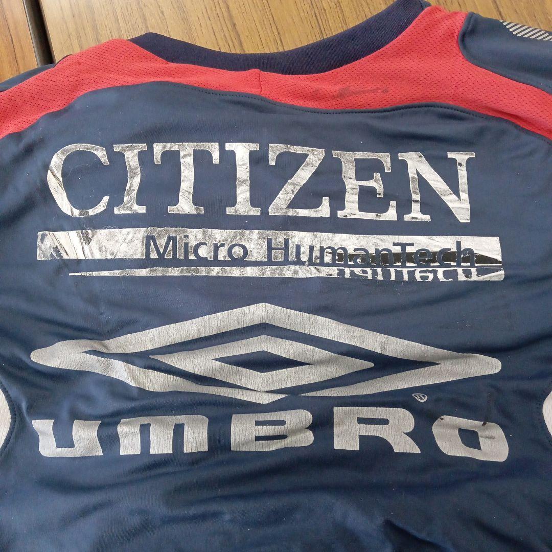 ヴァンフォーレ甲府UMBRO グレー 長袖ピステ CITIZEN上下