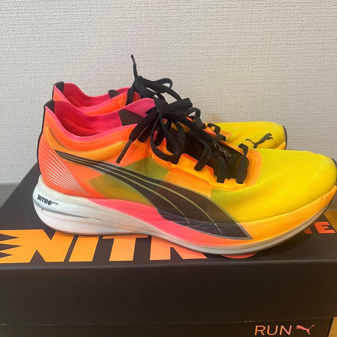 スパイク・シューズ DEVIATE NITORO ELITE FIREGLOW W