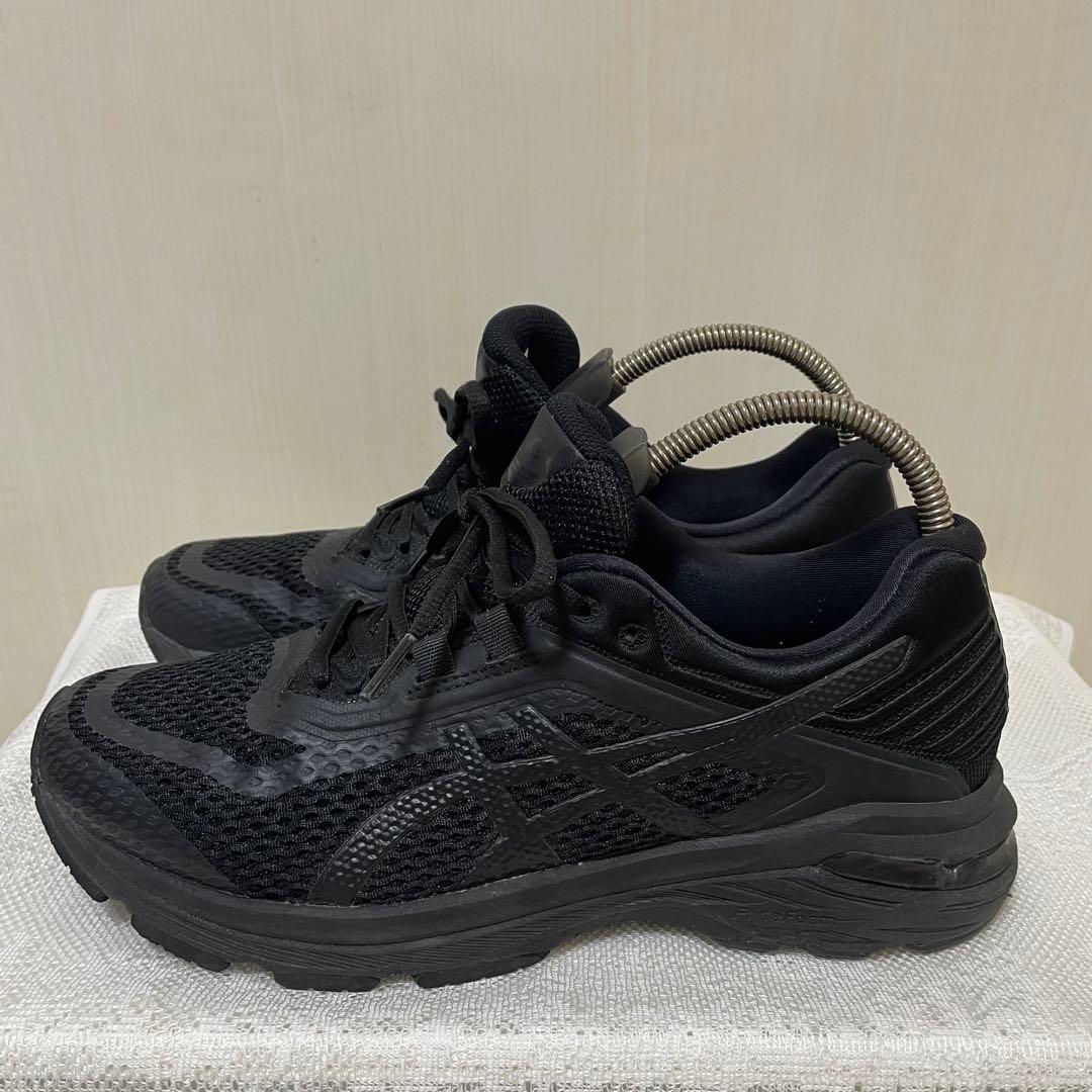 asics GT2000 TJG977 メンズランニングシューズ 黒 26.5㎝