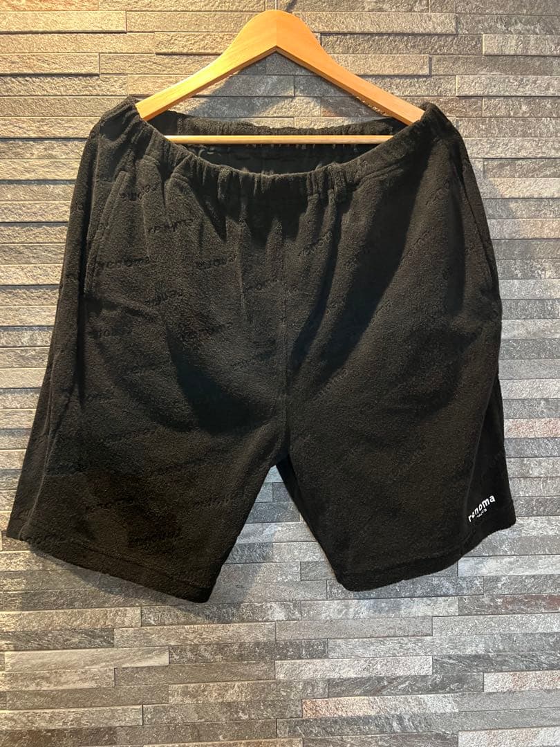 renoma golf　セットアップ　黒　上下XL