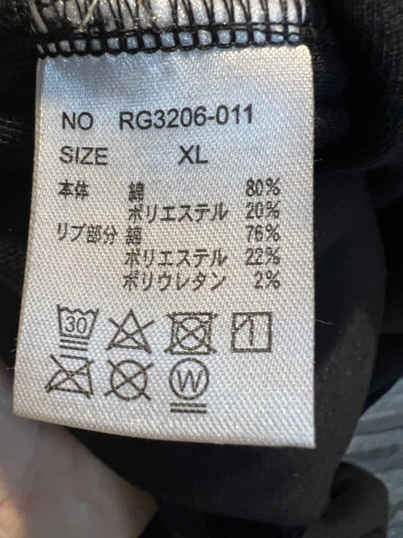 renoma golf　セットアップ　黒　上下XL