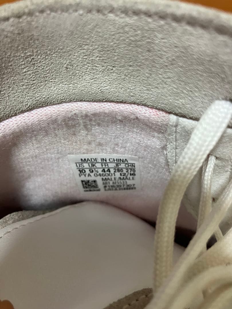 美品　adidas ボクシングシューズ ホワイト/レッド　リングシューズ