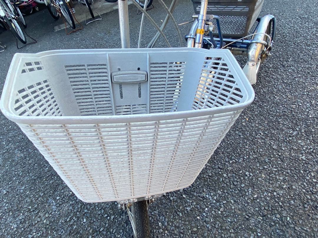 ブリヂストン電動アシスタワゴン三輪車 ブルー